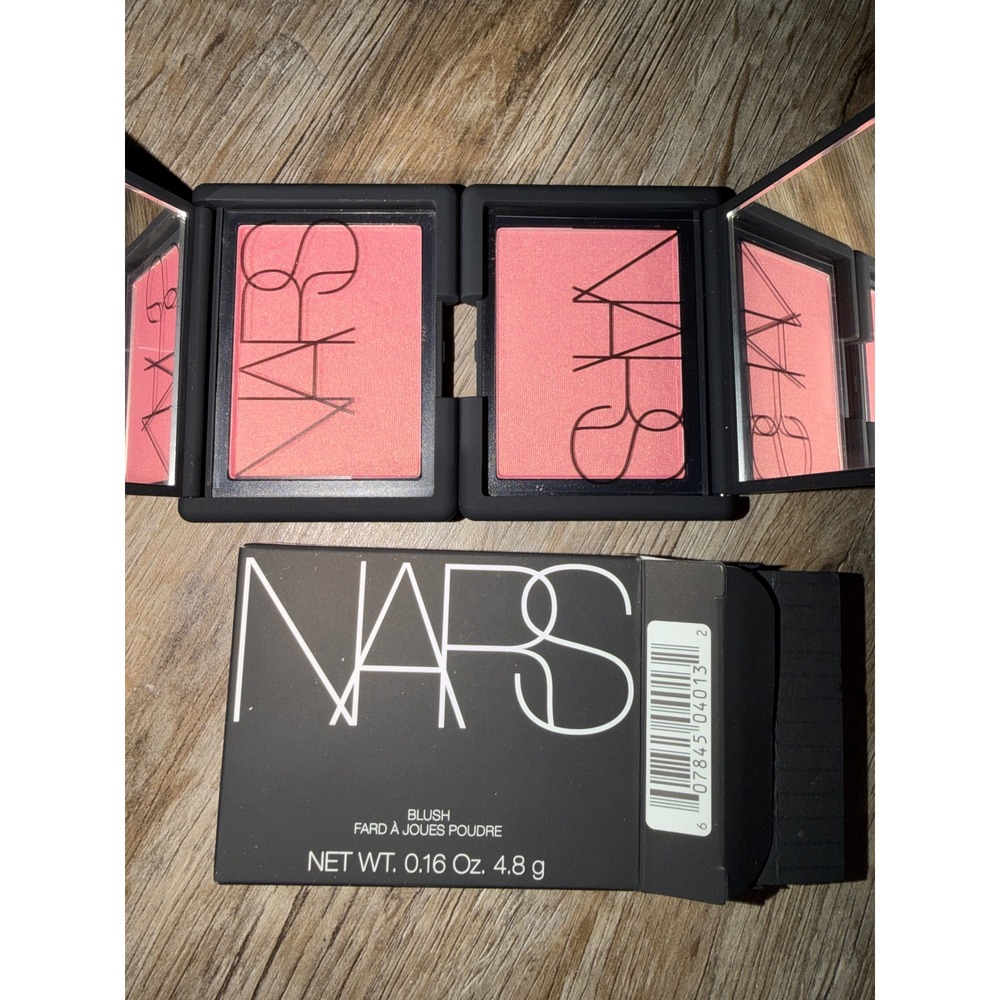 NARS Powder Blush Orgasm Shimmer Finish Peachy Pink 2 Pack Face
